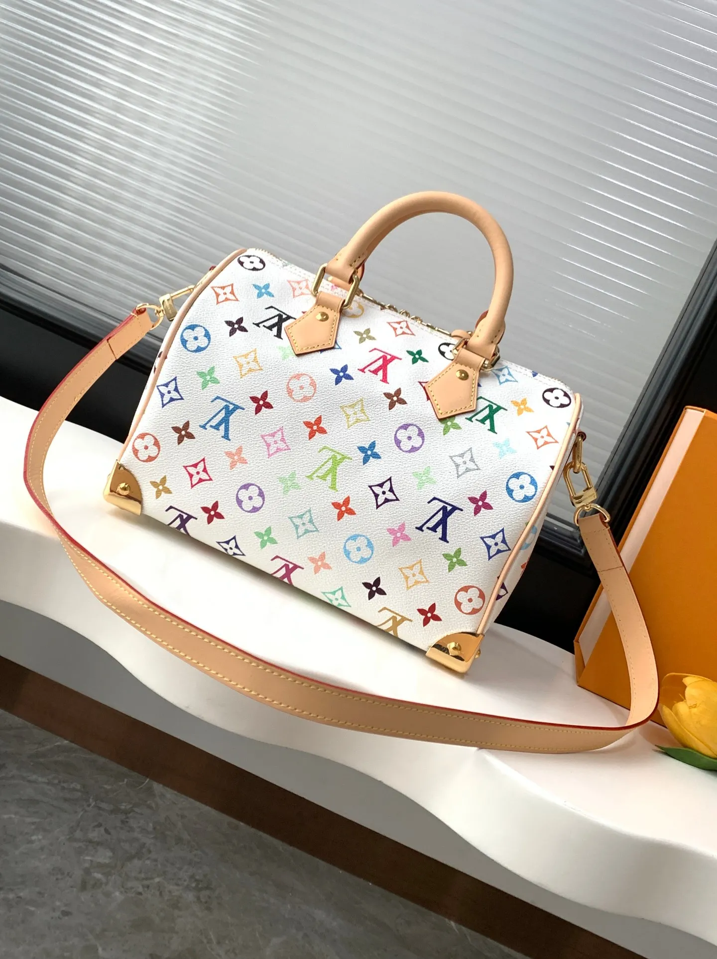 Louis Vuitton LV x TM Speedy Bandoulière 25 M13085 - Image 4