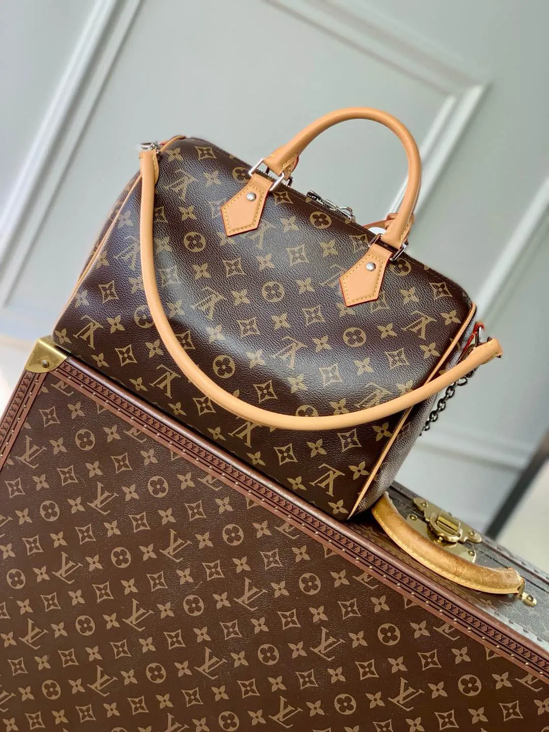 Louis Vuitton 57th Street NYC Speedy Soft 30 M12803 - Image 4