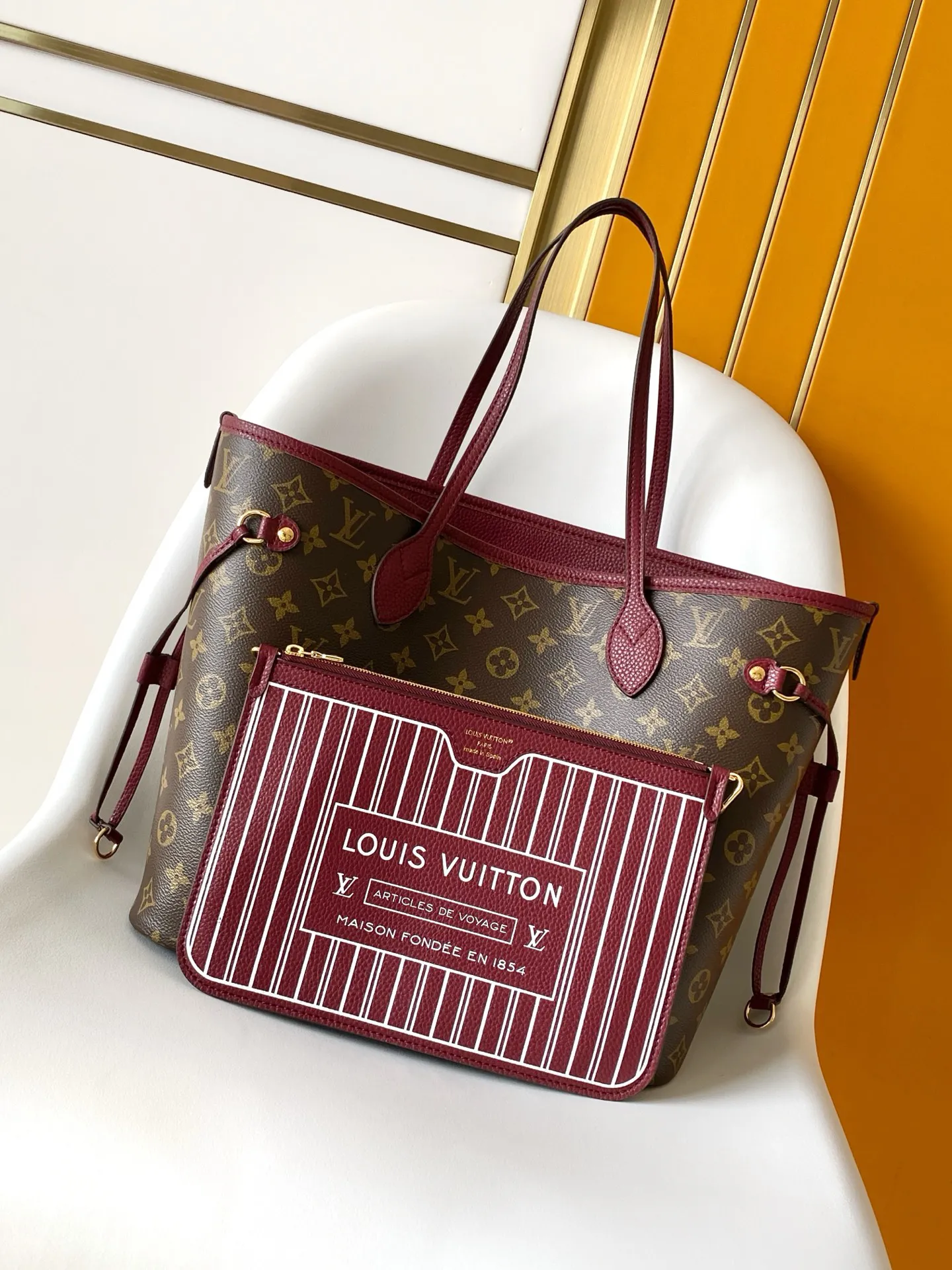Louis Vuitton Neverfull Inside Out MM M25663 - 图片 3