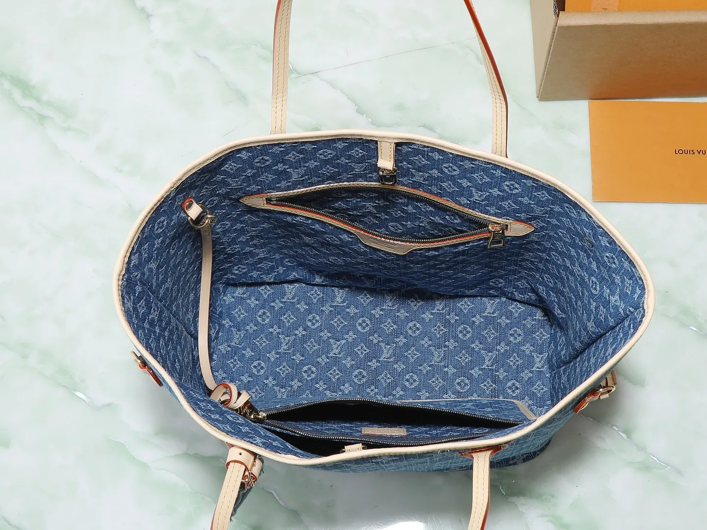 Louis Vuitton Denim Neverfull MM M13192 - 图片 9