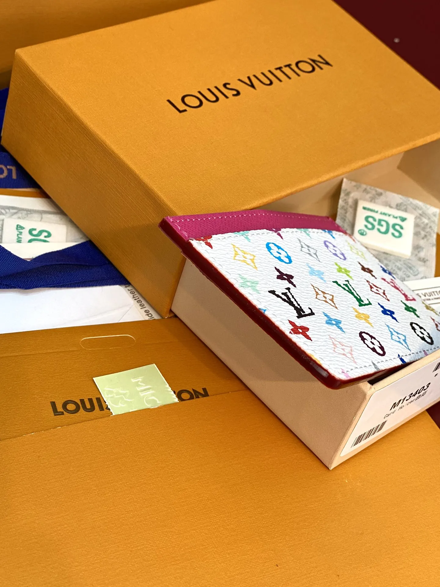 Alternative view of Louis Vuitton LV x TM Card Holder M13403