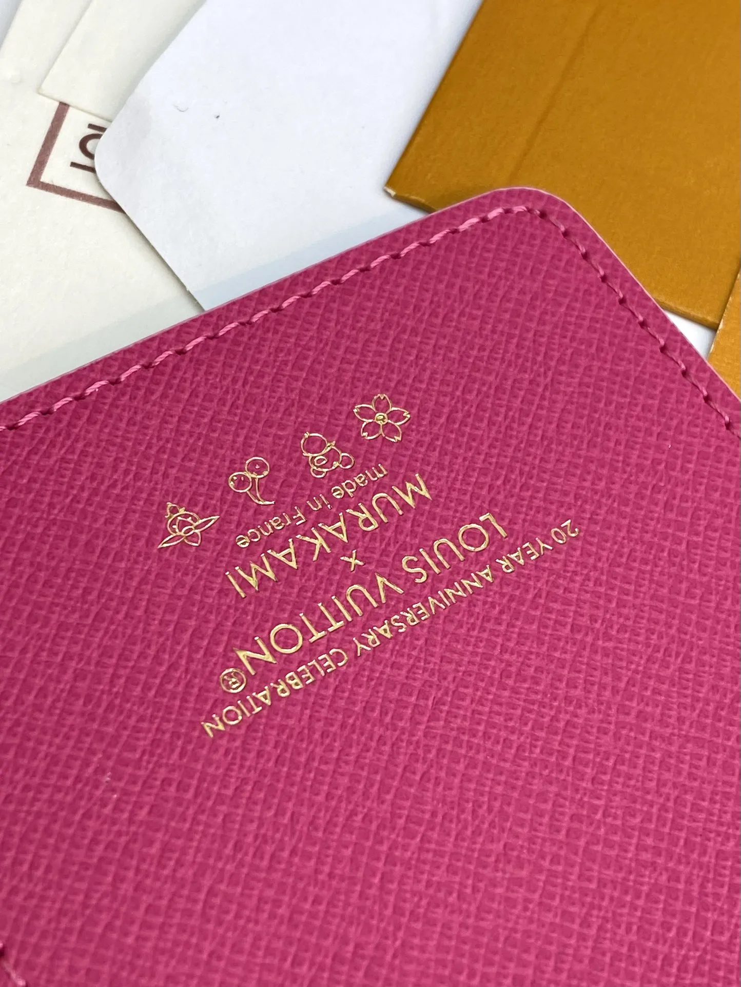 Louis Vuitton LV x TM Monogram Multicolore Emily Notebook Cover MM GI1299 - Image 10