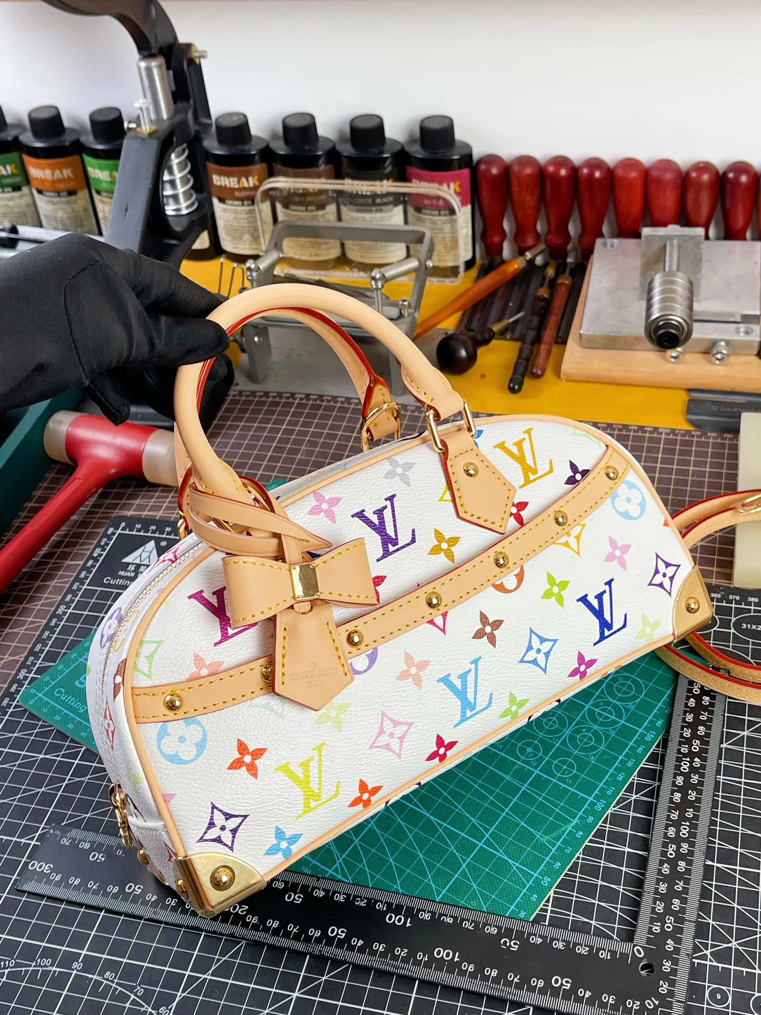 Louis Vuitton LV x TM Handbag East West M13084 - 图片 6