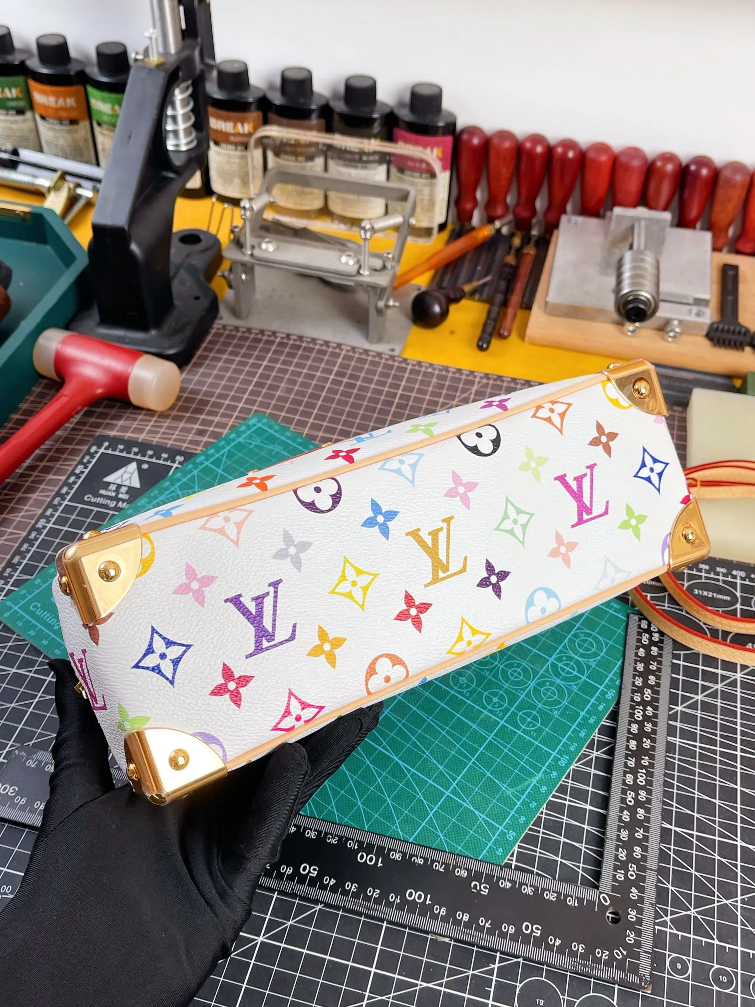 Louis Vuitton LV x TM Handbag East West M13084 - 图片 8