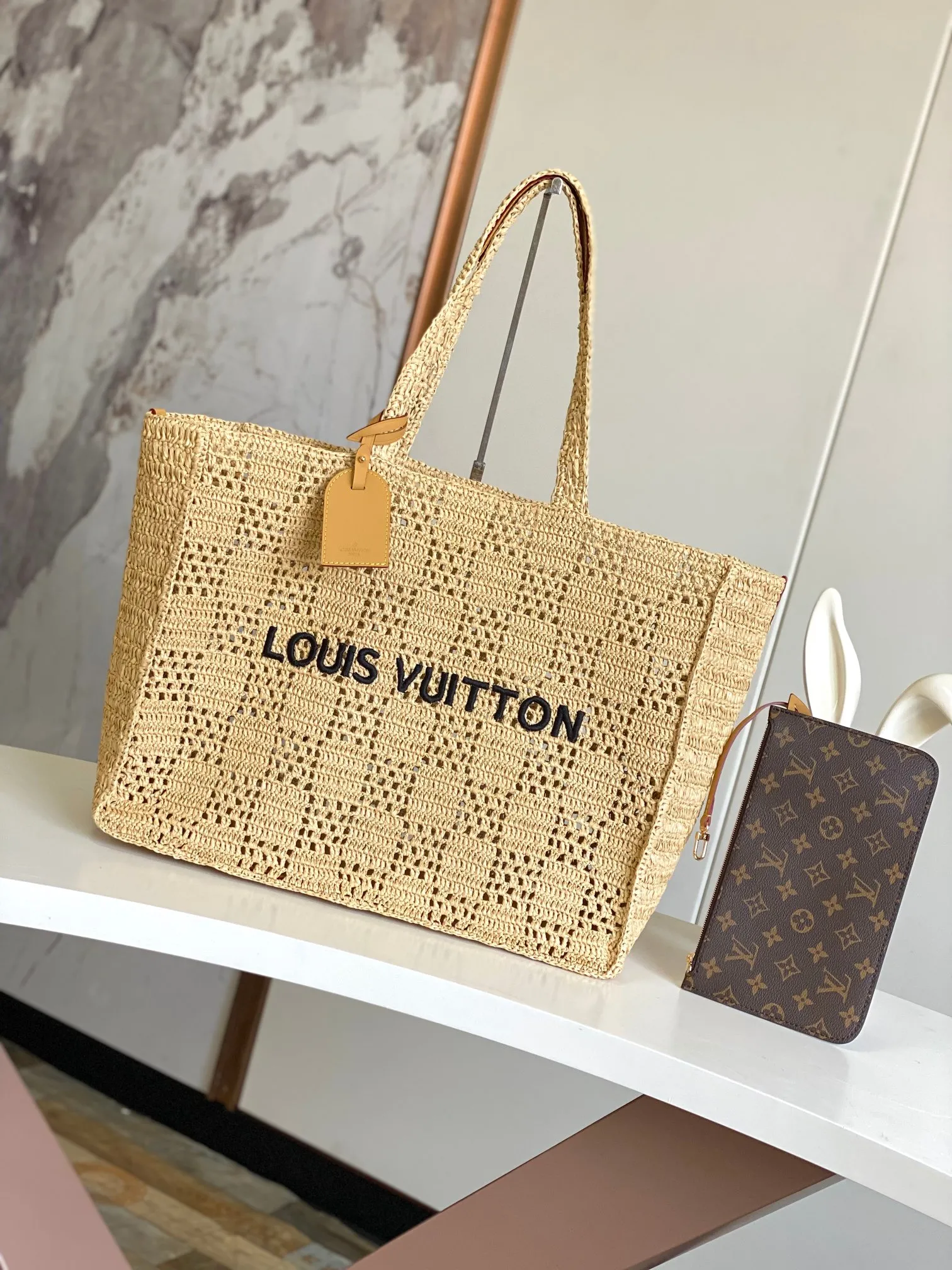 Louis Vuitton Summer Shopper Tote MM M25008 - 图片 3