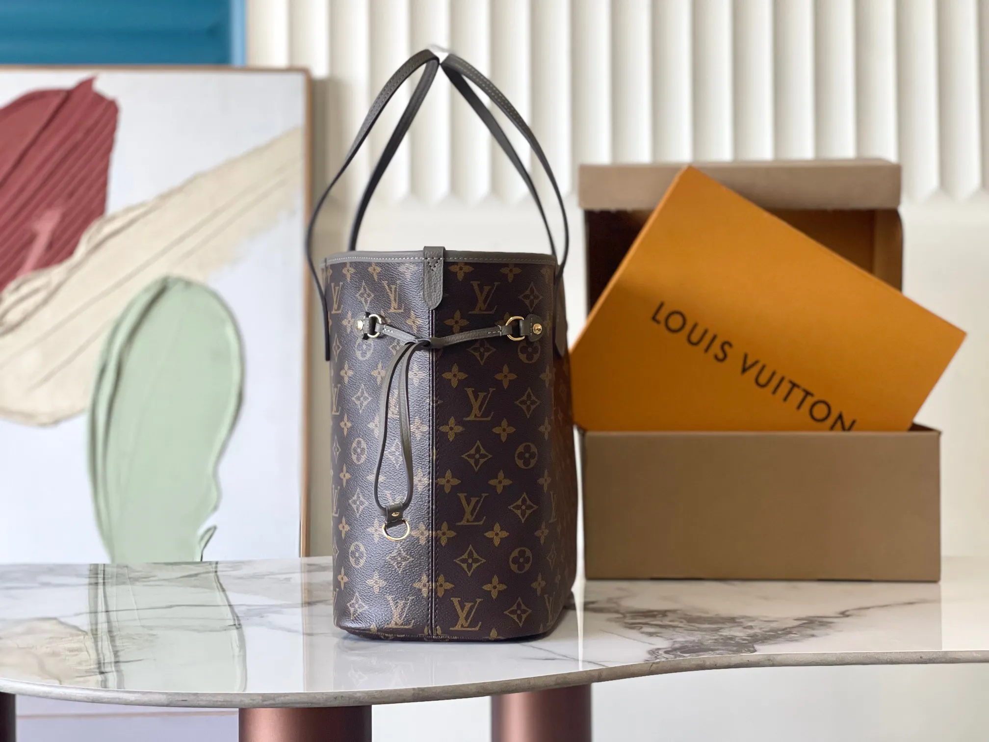 Louis Vuitton Neverfull Inside Out MM M25664 - 图片 4