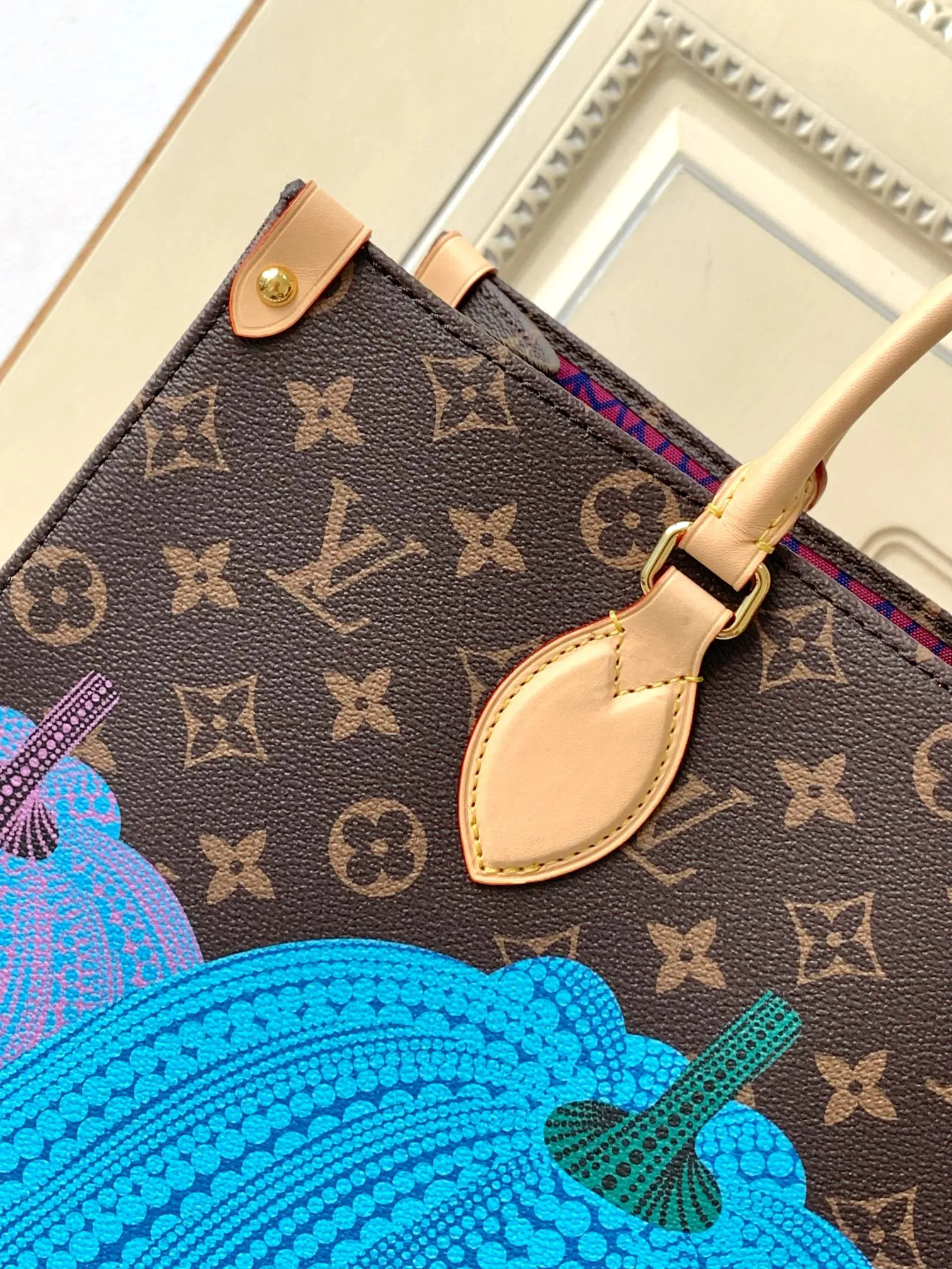 Alternative view of Louis Vuitton LV x YK Onthego MM M46466