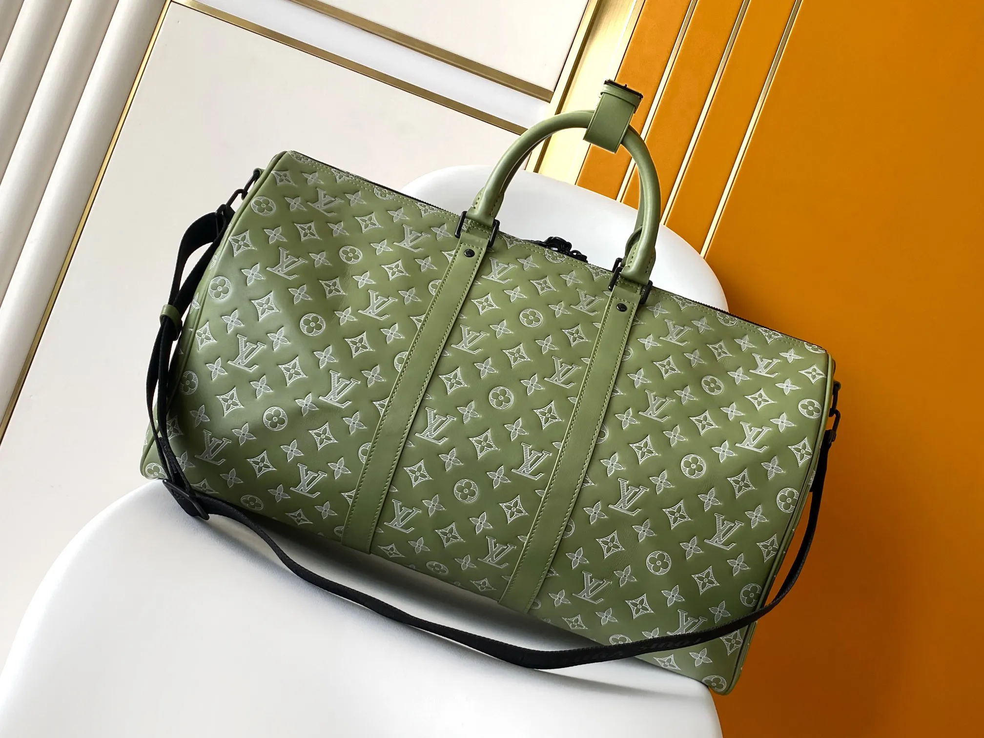 Louis Vuitton Keepall Bandoulière 50 M12504 - Image 5