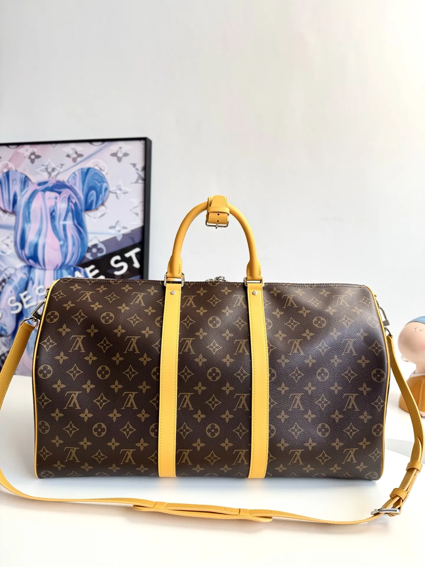 Louis Vuitton Keepall Bandoulière 50 M12634 - 图片 3