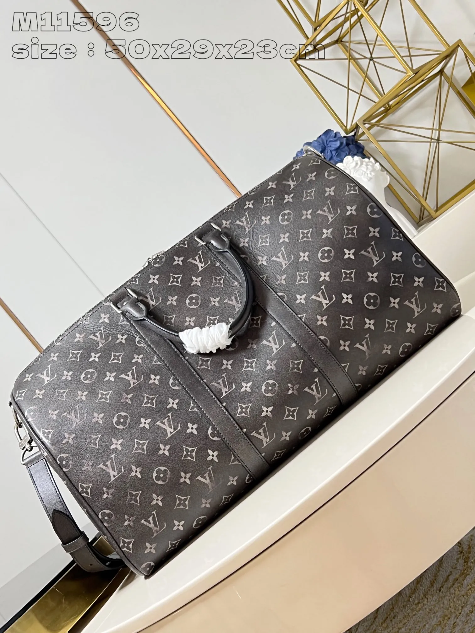 Louis Vuitton Keepall Bandoulière 50 M11596 - Image 6