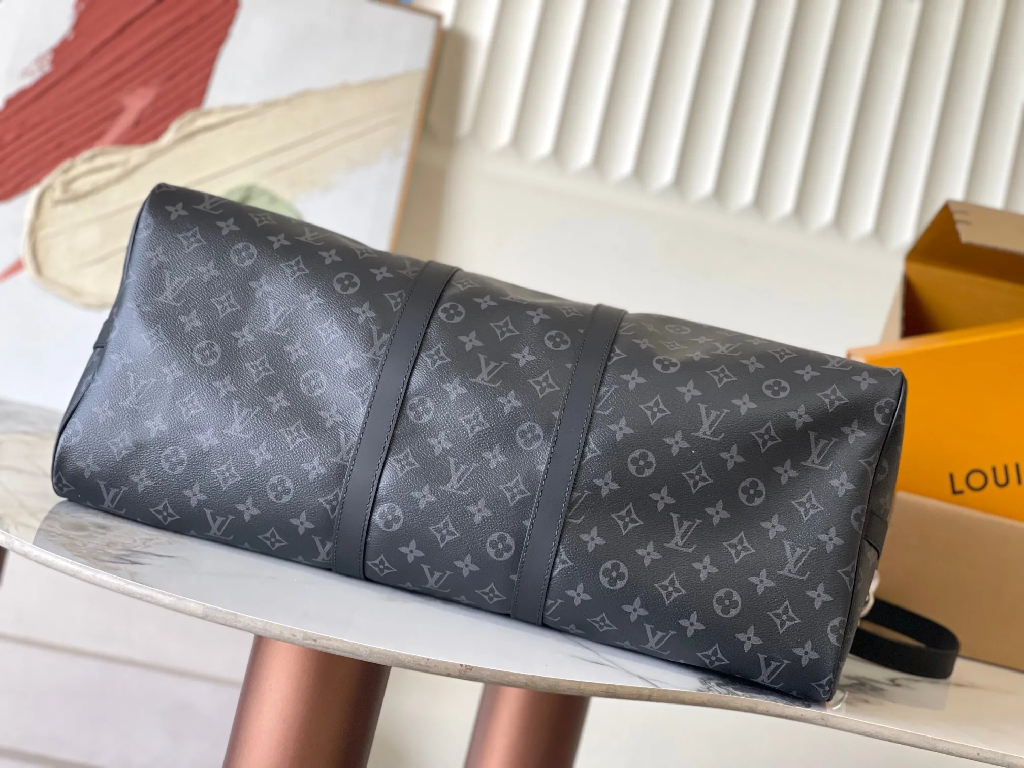 Louis Vuitton Keepall Bandoulière 55 M40605 - Image 6