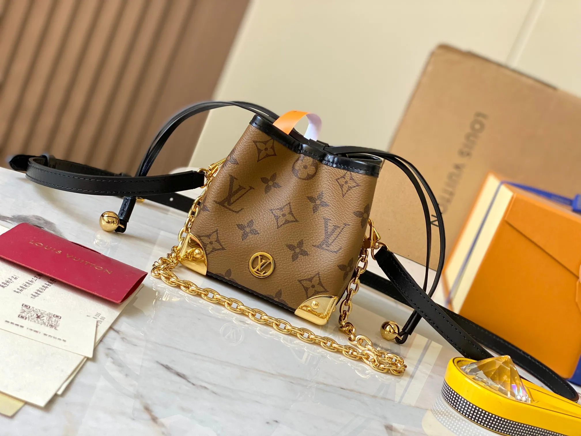 Louis Vuitton Noé Purse LV Charms M82885 - Image 3