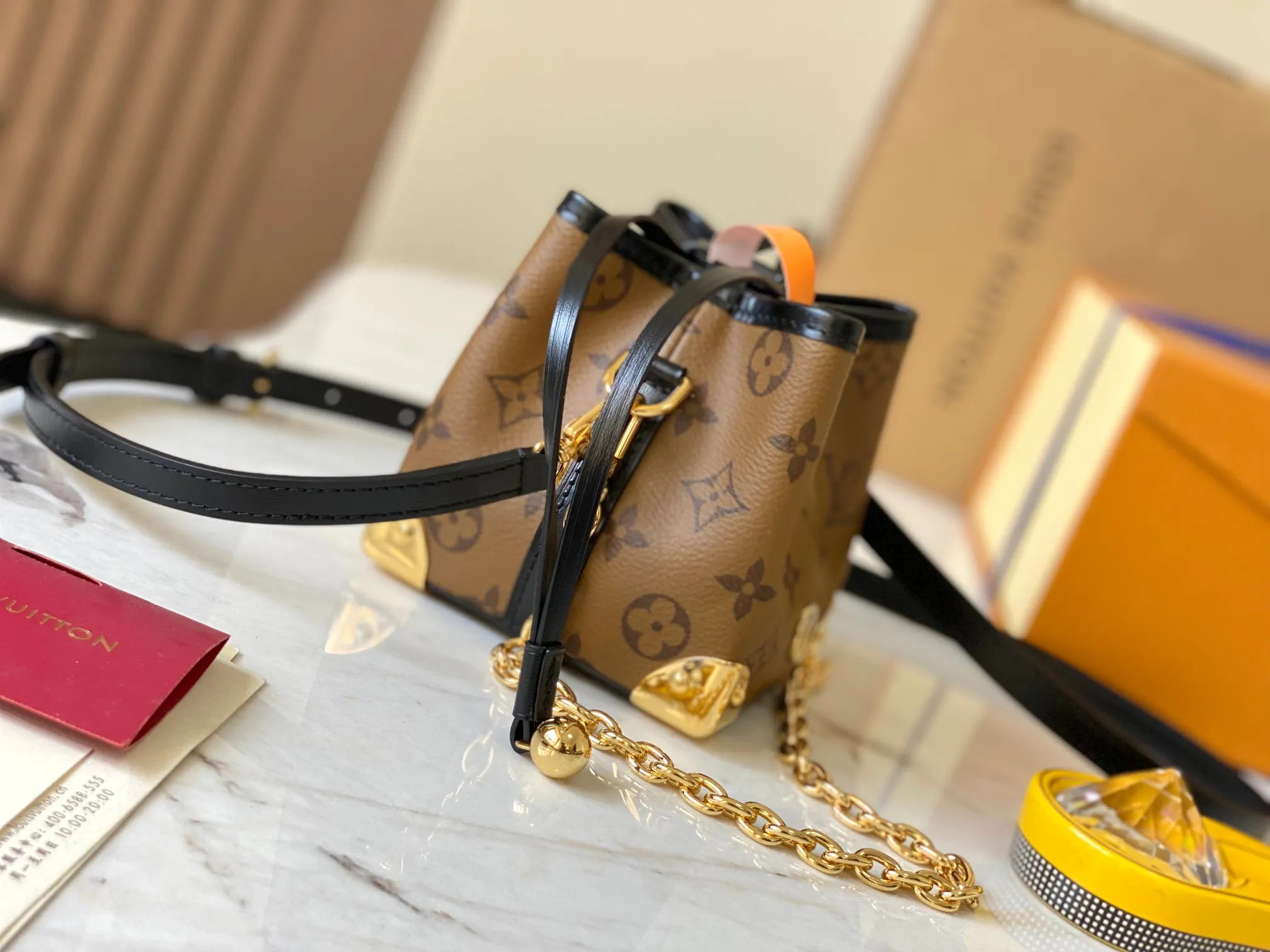 Louis Vuitton Noé Purse LV Charms M82885 - Image 4