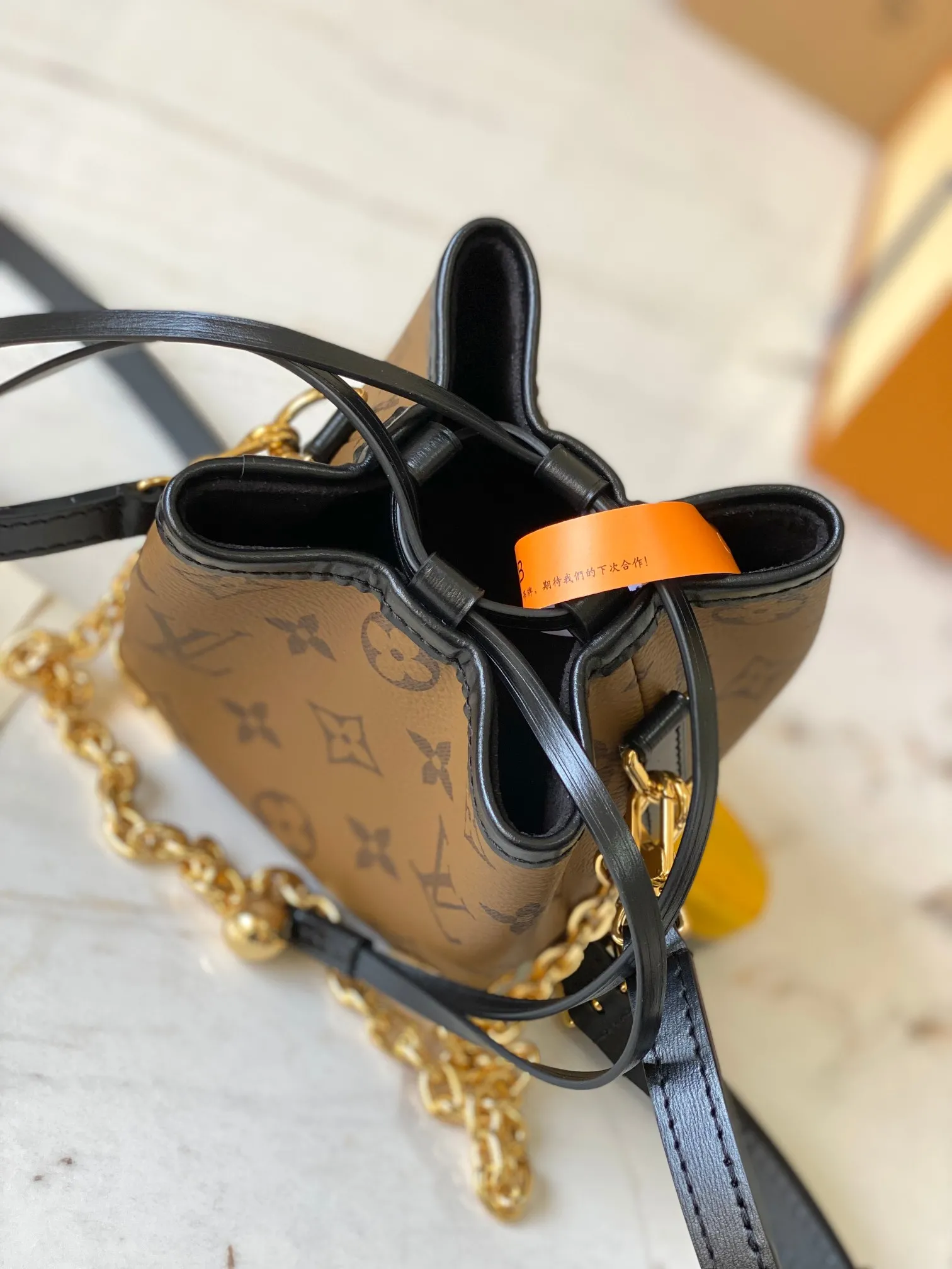 Louis Vuitton Noé Purse LV Charms M82885 - Image 9