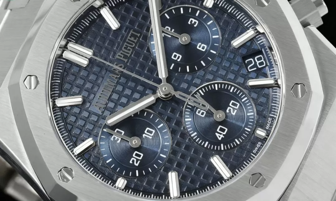 Royal Oak Chrono 26240ST 41mm SS/SS Blue Dial APS V2 SH4401 Super Clone - Image 3