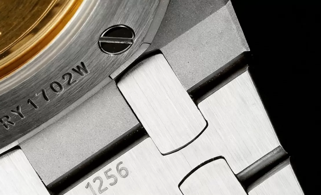 Royal Oak 15450 SS/SS White/Stk ZF SA3120 Super Clone - Image 6