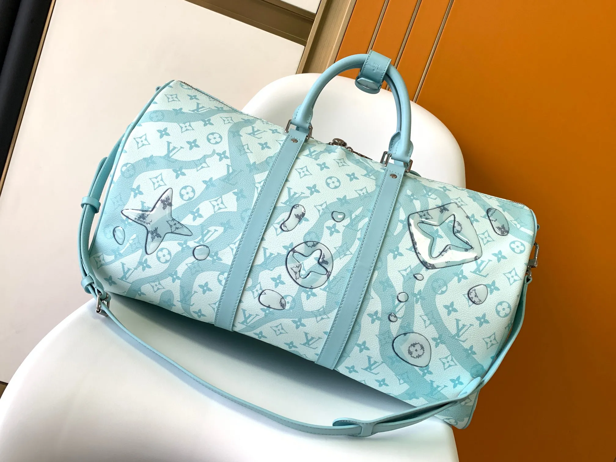 Louis Vuitton Keepall Bandoulière 50 M22570 - Image 7