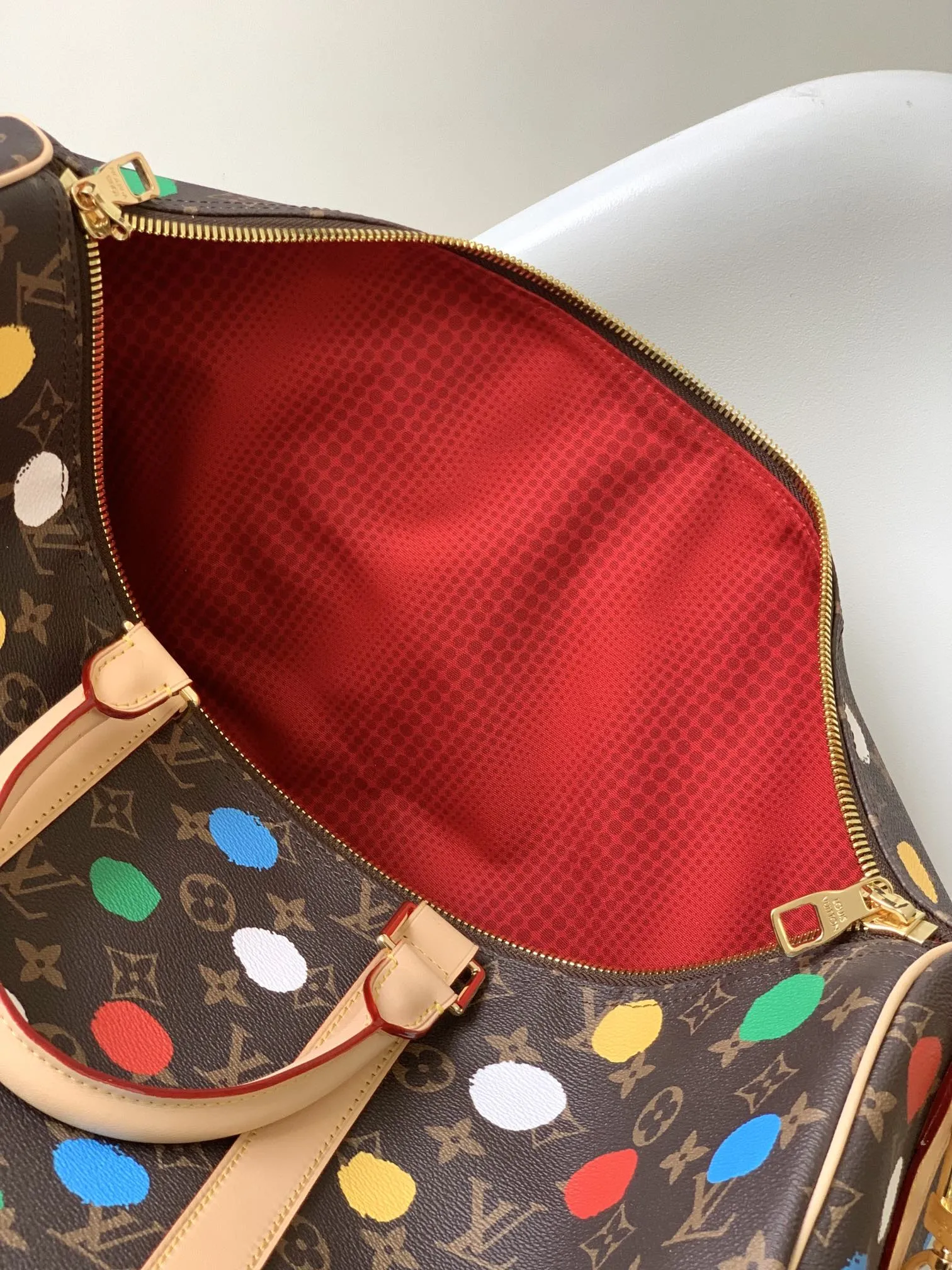 Louis Vuitton & YK Keepall45 M46377 - Image 9