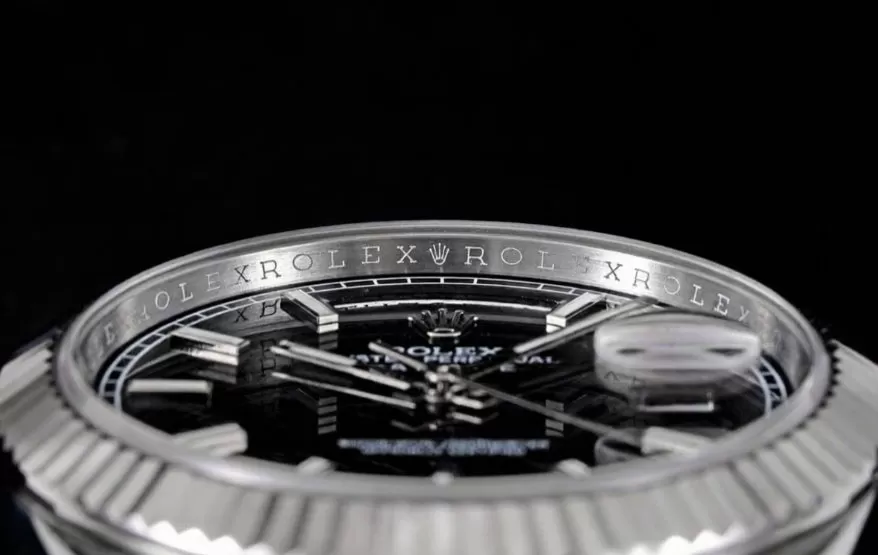 DayDate 228239 40mm Pres SS/SS Black/Stk GSF A3255 (Tungsten Heavy Version) - 图片 5