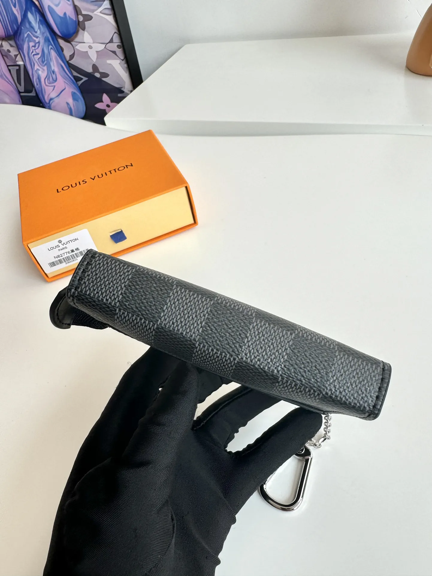 Louis Vuitton Key Pouch Voyage M82776 - 图片 6