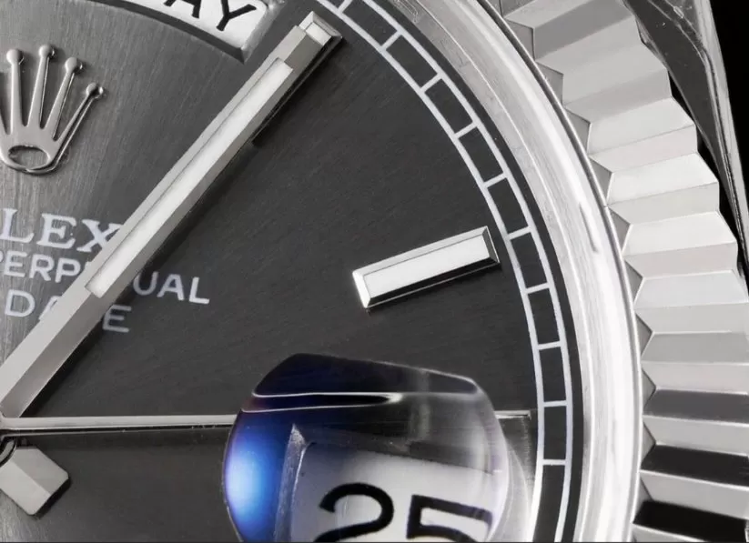 DayDate 228239 40mm Pres SS/SS Grey Dial GSF A3255 (Tungsten Heavy Version) - Image 5