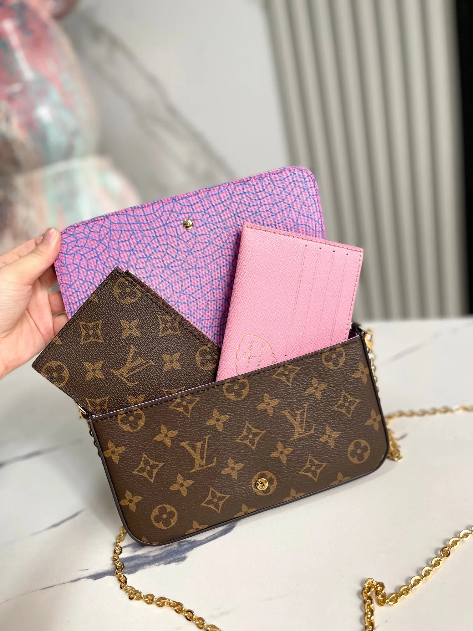 Louis Vuitton LVxYK Pochette Félicie M82108 - 图片 8