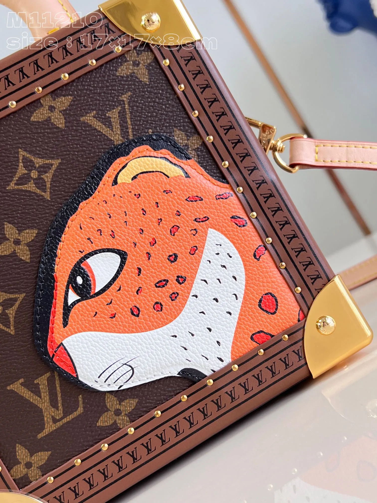 Louis Vuitton Mini Square Trunk Leopard M11210 - 图片 4