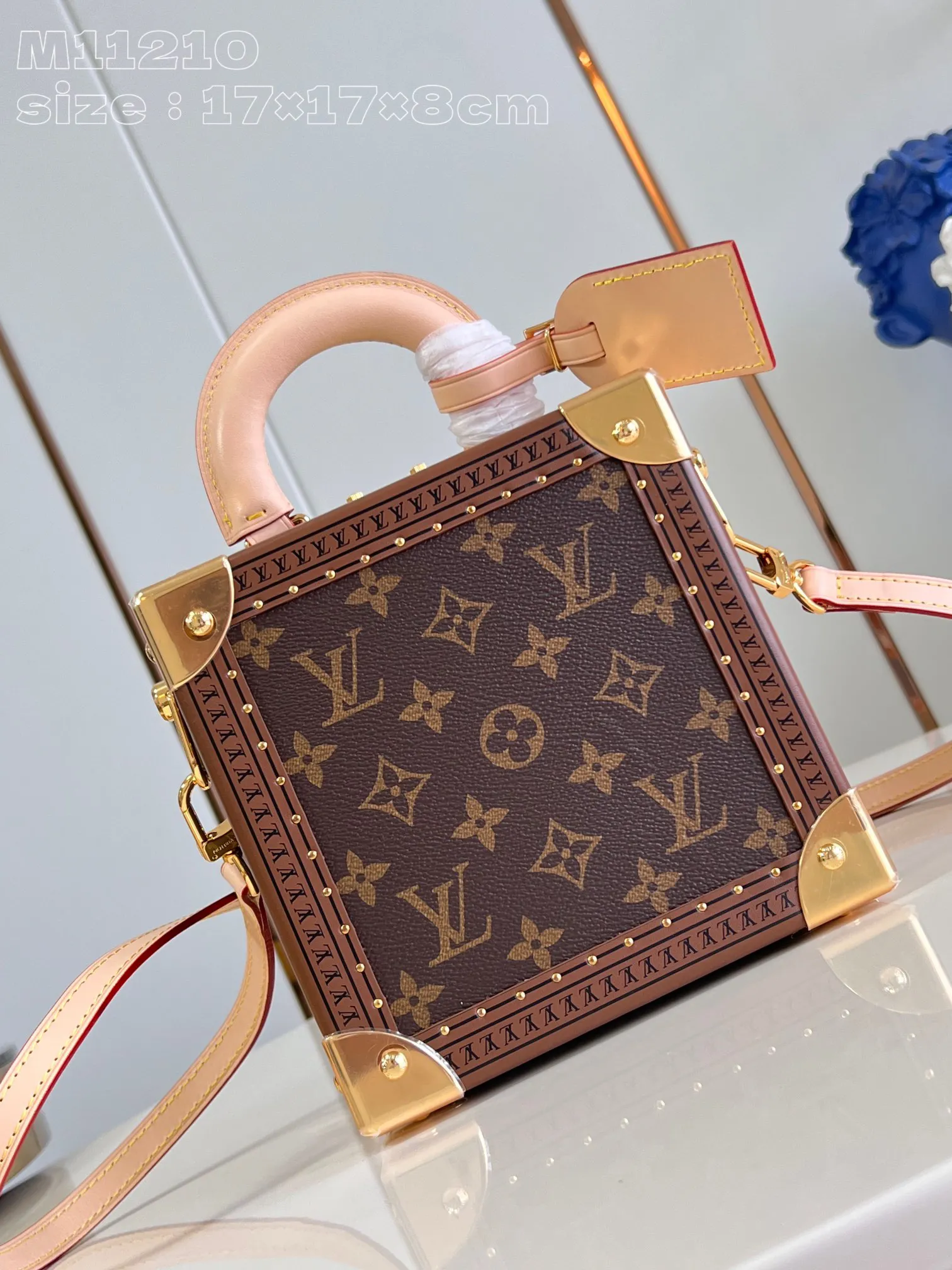 Louis Vuitton Mini Square Trunk Leopard M11210 - 图片 6
