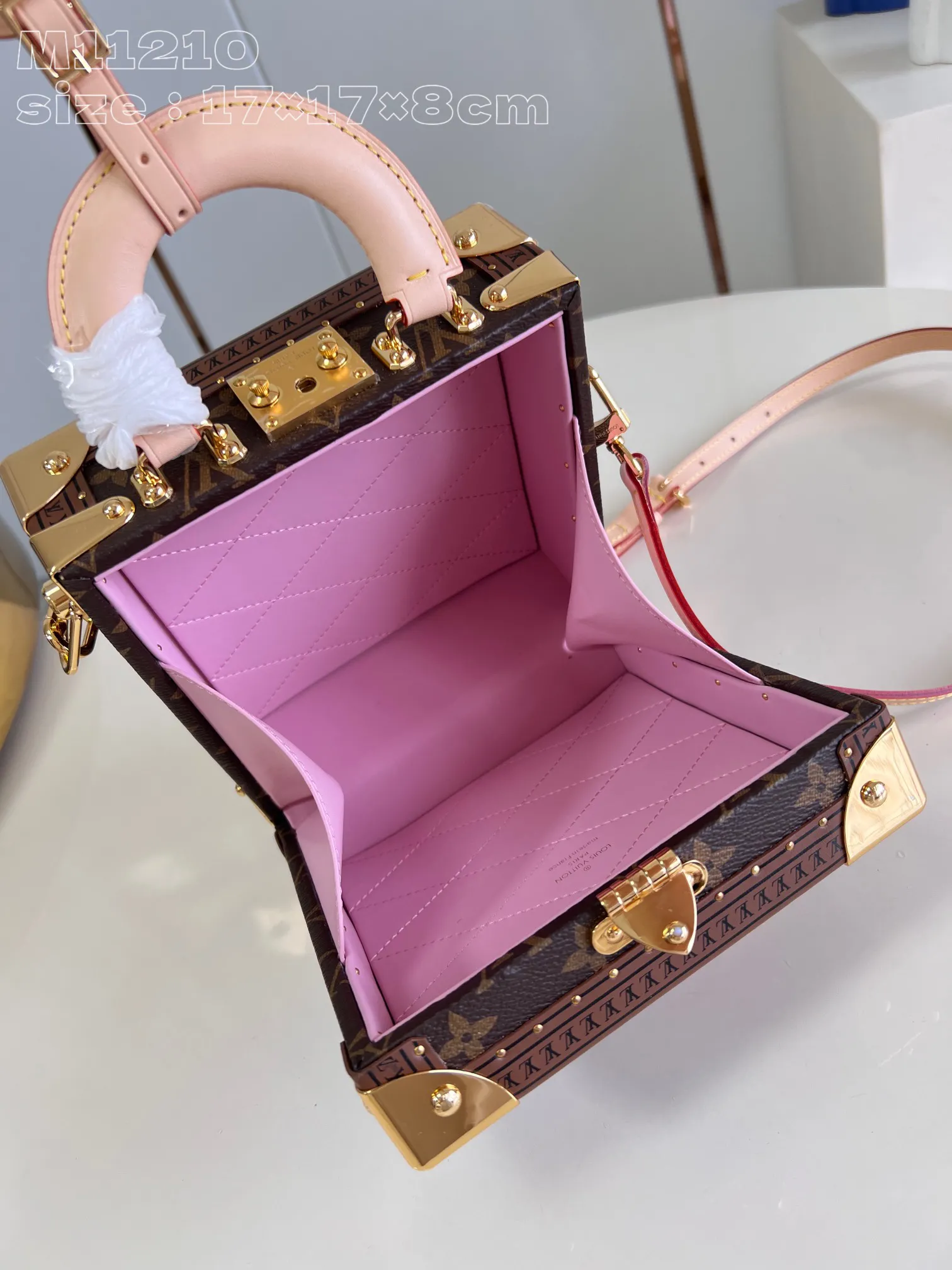 Louis Vuitton Mini Square Trunk Leopard M11210 - 图片 10