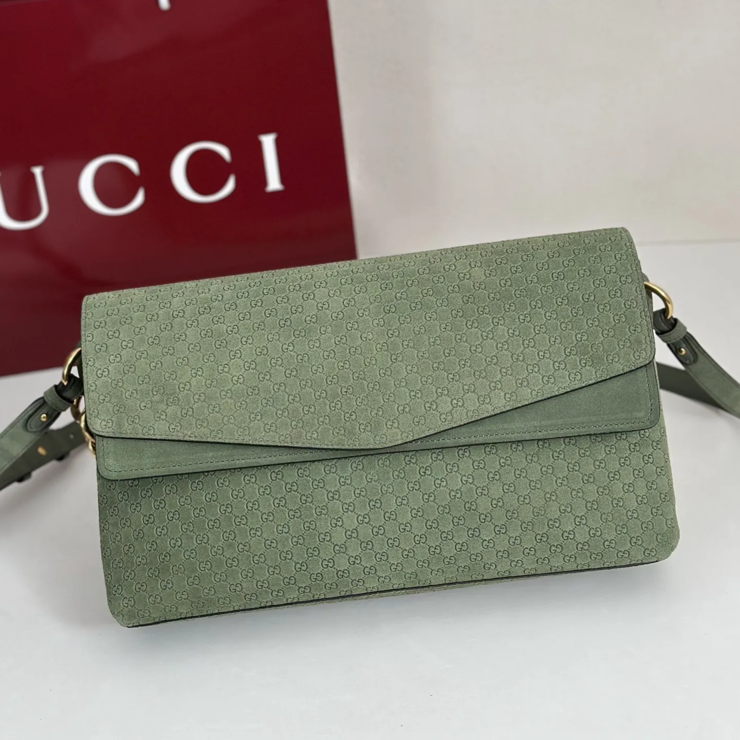 Gucci Large Shoulder Bag With Chain 857362 - 图片 7