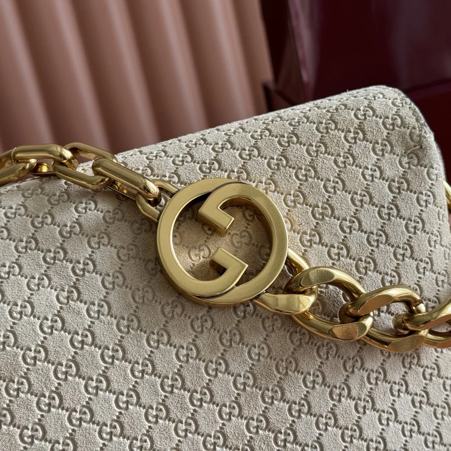 Gucci Large Shoulder Bag With Chain 857362 - 图片 7