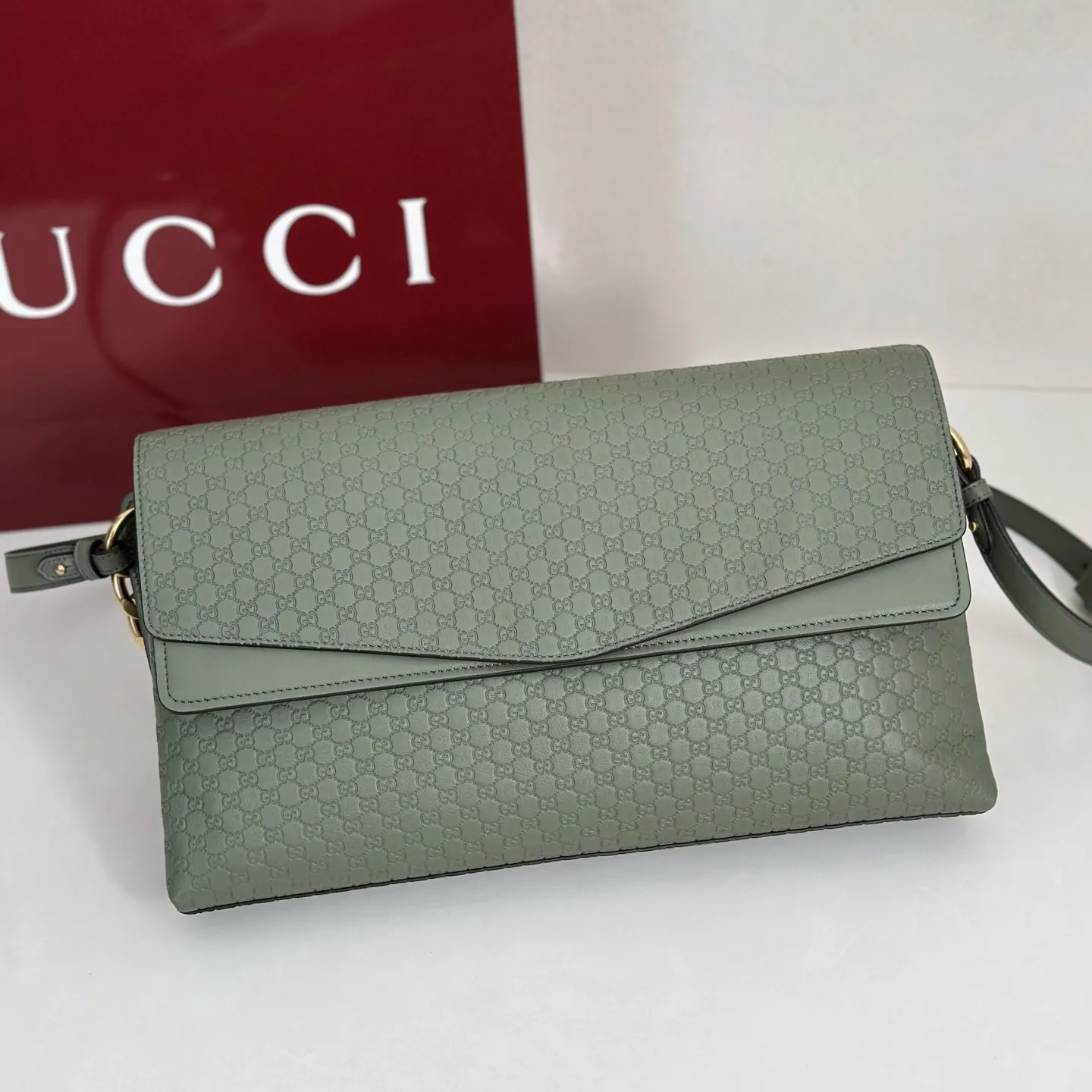 Gucci Large Shoulder Bag With Chain 857362 - 图片 3