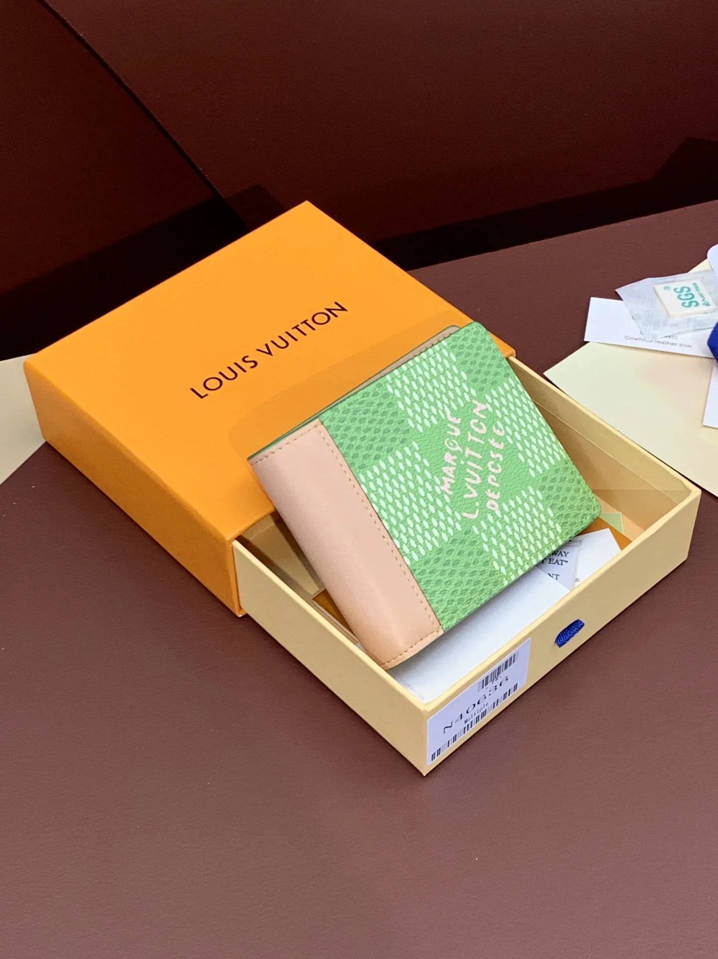 Alternative view of Louis Vuitton LV x Tyler Slender Wallet N40636