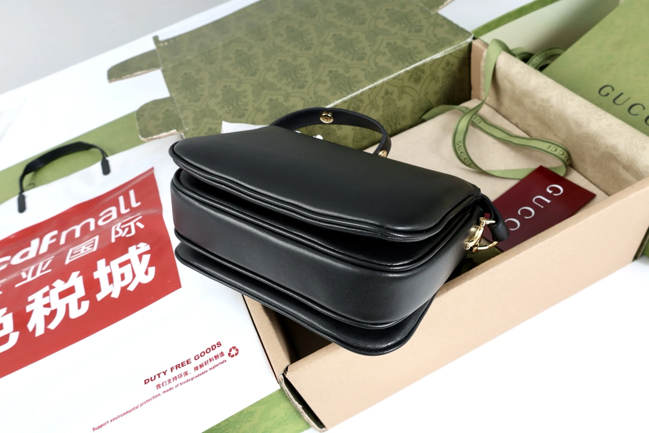 Gucci Horsebit 1955 Aura Medium Shoulder Bag 836890 - 图片 4
