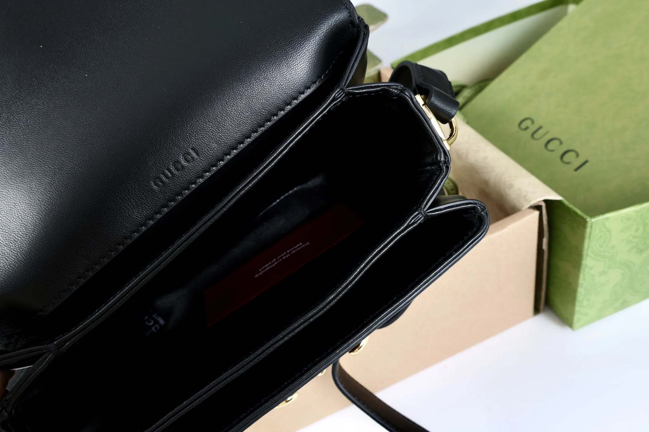 Gucci Horsebit 1955 Aura Medium Shoulder Bag 836890 - 图片 12