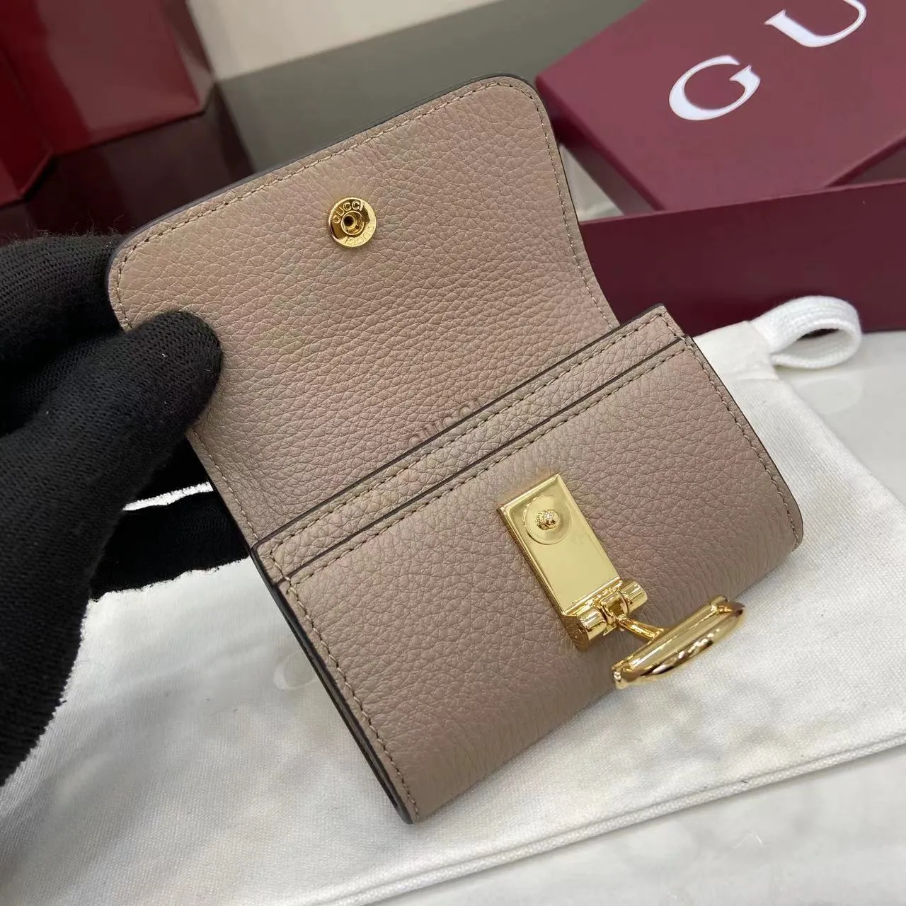 Gucci Softbit card case 828148 - Image 8