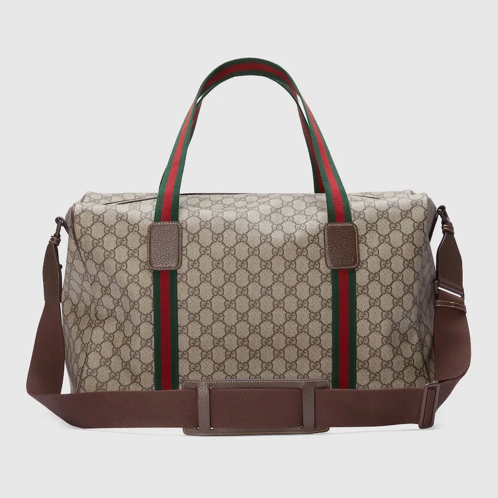Gucci Medium duffle bag with Web 758664 - 图片 6