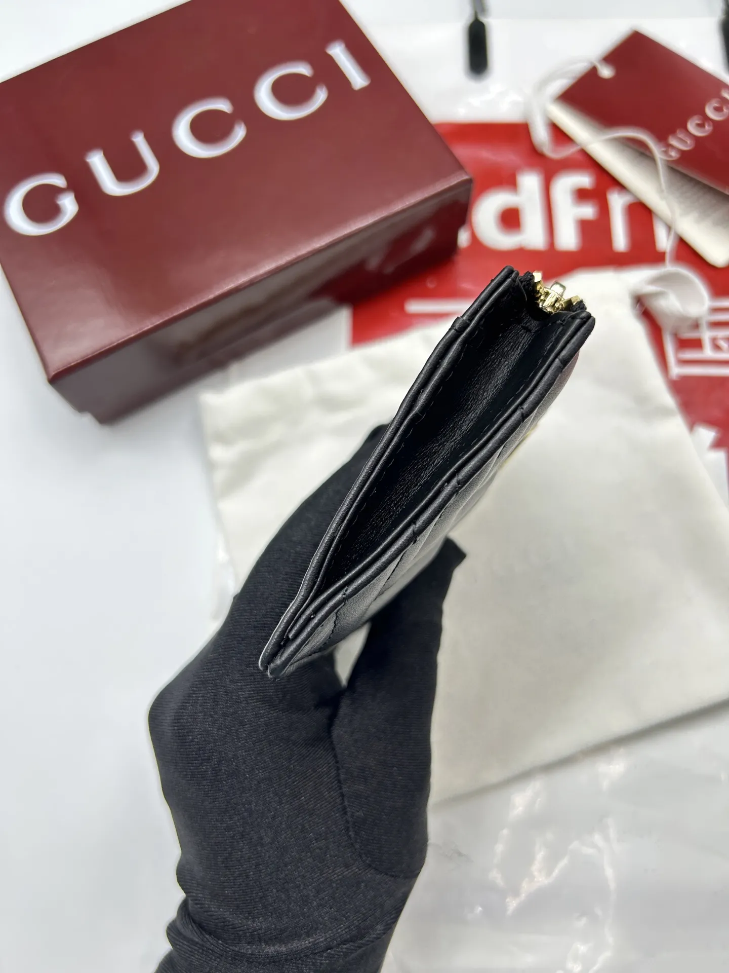 Gucci GG Marmont zip key pouch 837747 - Image 6