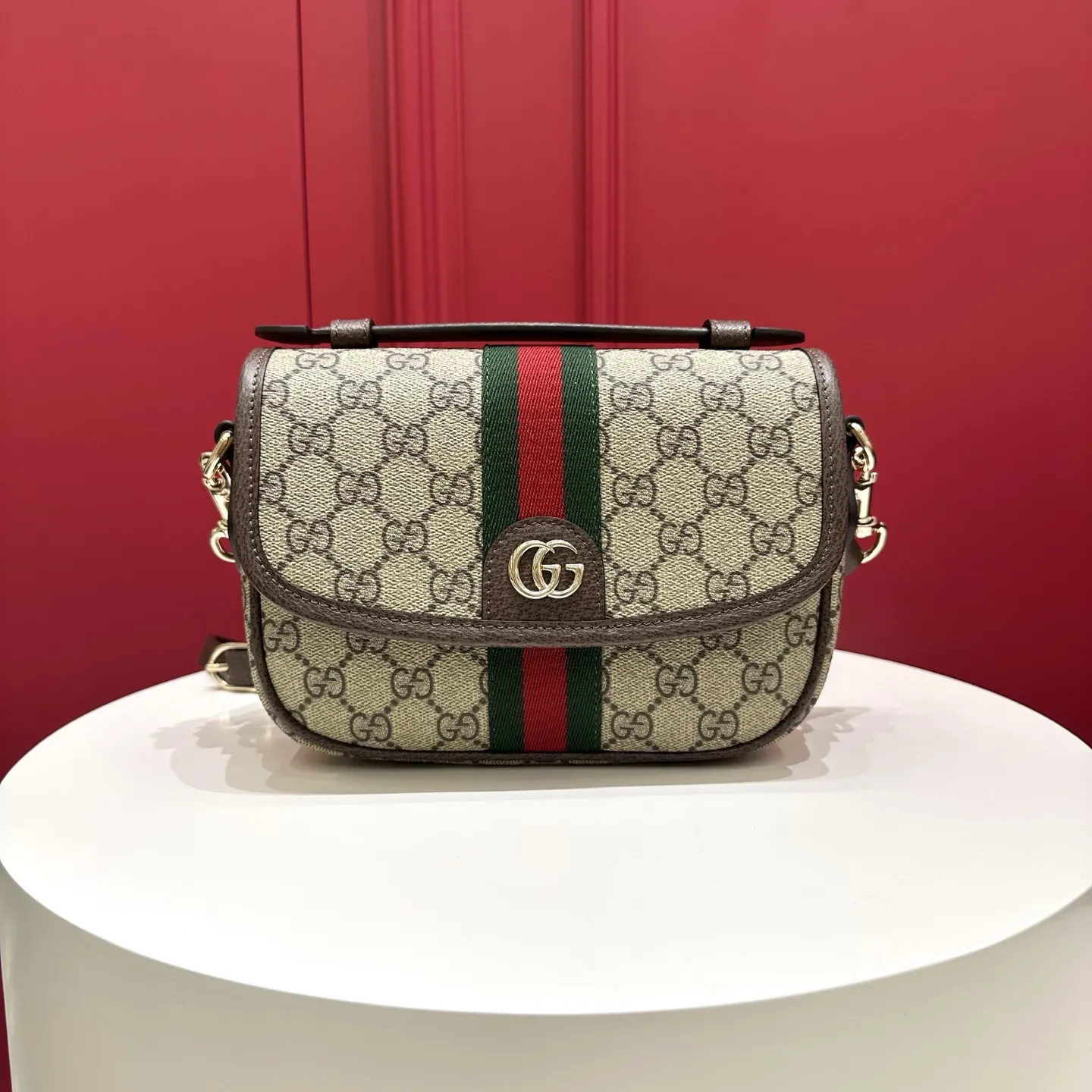 Alternative view of Gucci Ophidia small top handle bag 836843