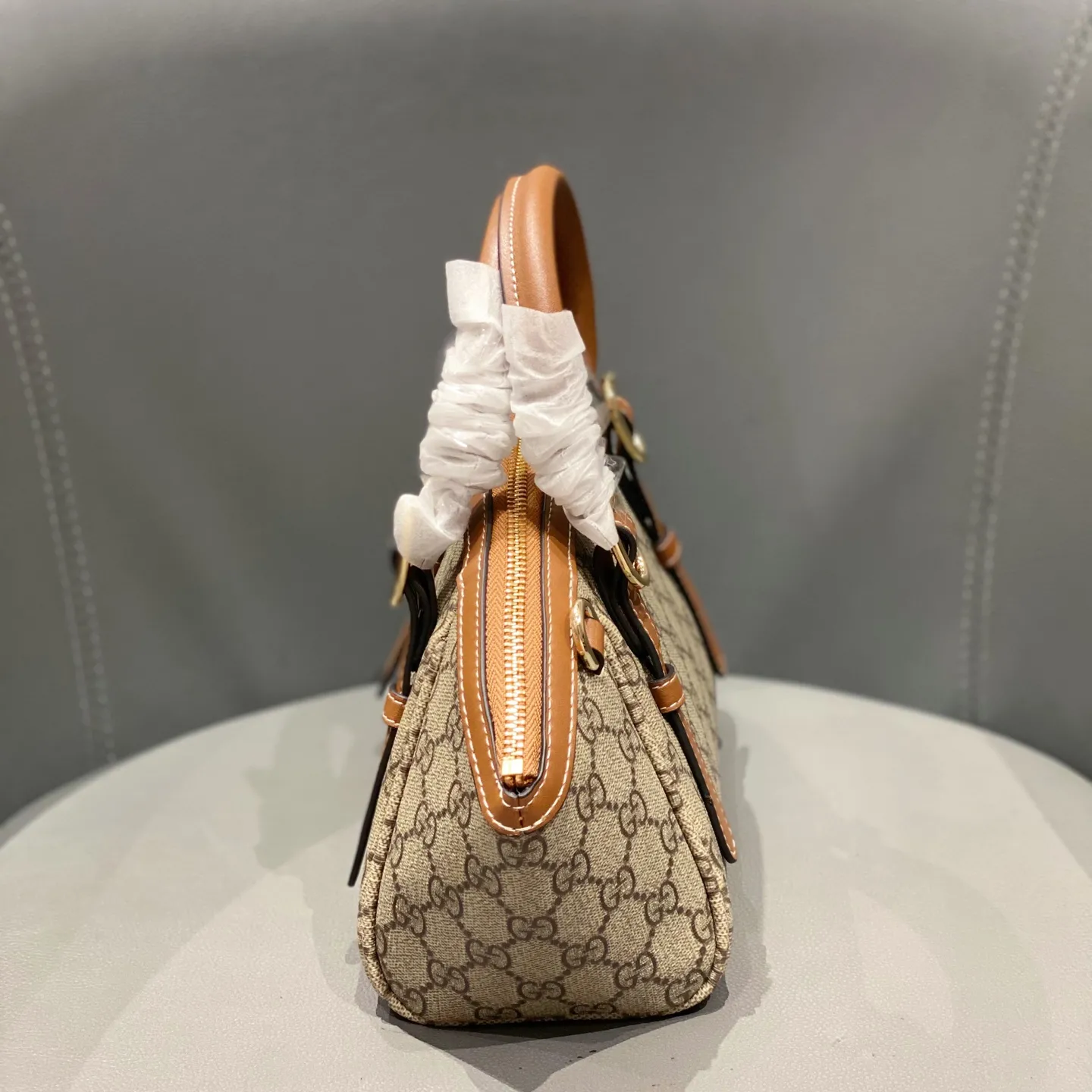 Gucci GG Emblem small top handle bag ?839005 - 图片 5