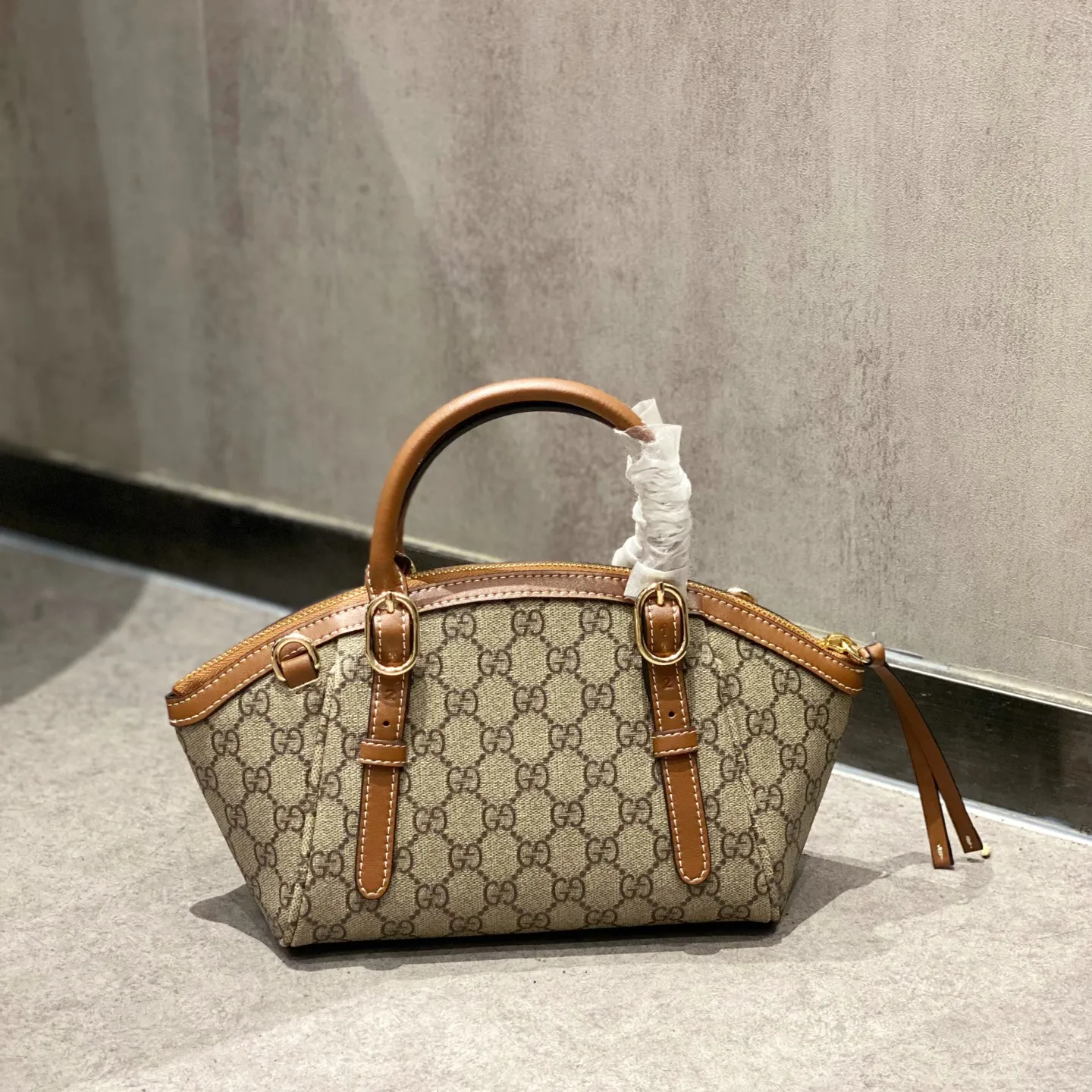 Gucci GG Emblem small top handle bag ?839005 - 图片 10