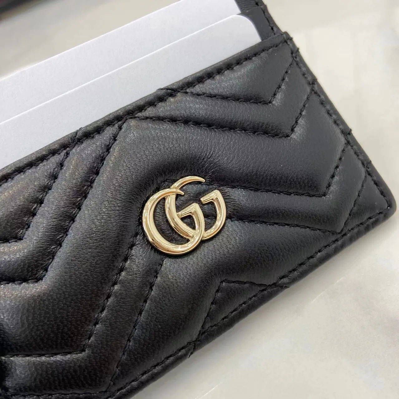 Gucci GG Marmont card case 443127 - 图片 6