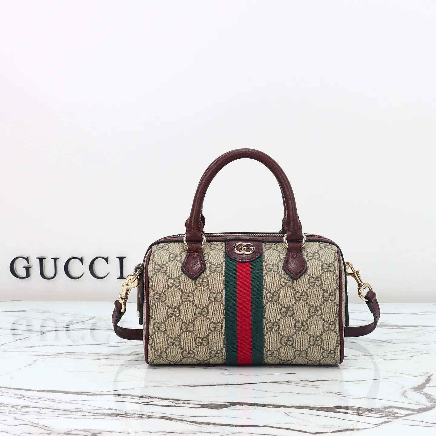 Alternative view of Gucci Ophidia small boston bag 841294