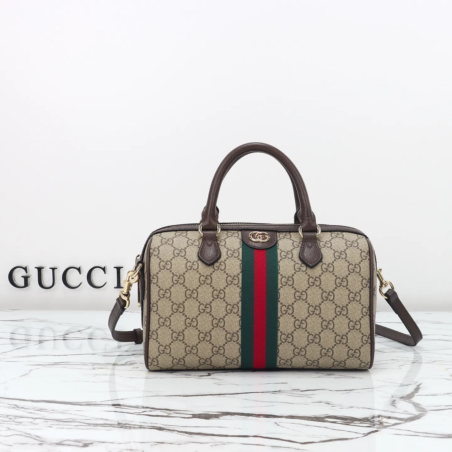Alternative view of Gucci Ophidia medium boston bag 836825