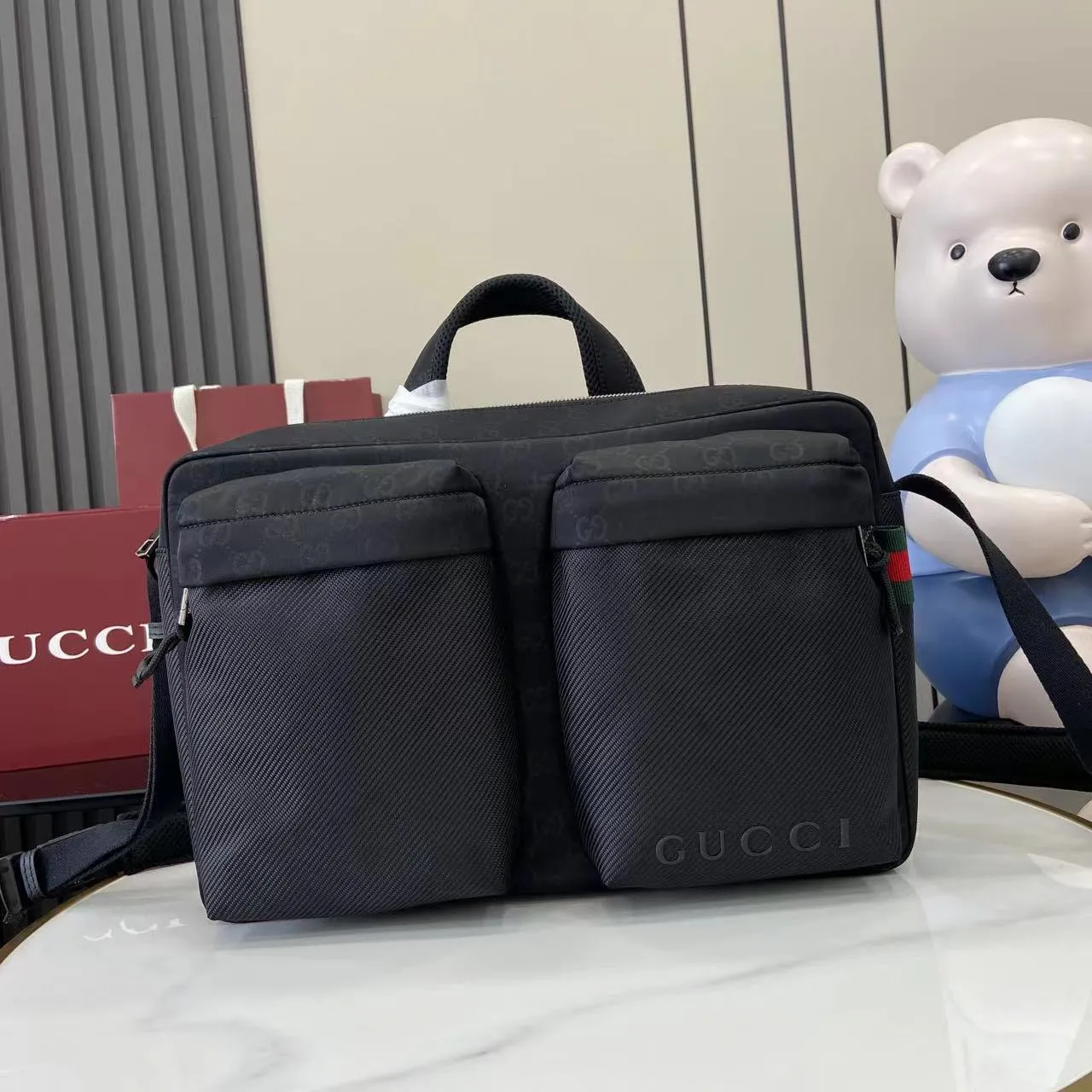 Alternative view of Gucci Nexus large crossbody bag ?834474