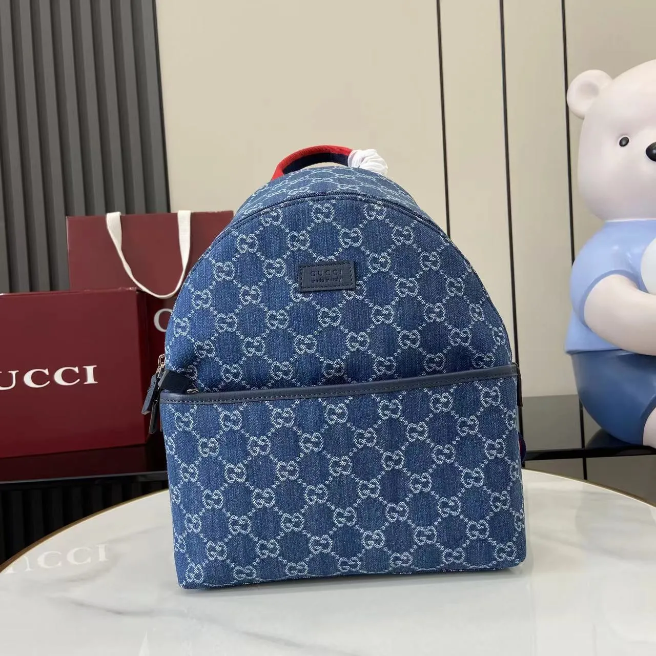 Alternative view of Gucci Children's GG backpack 782708