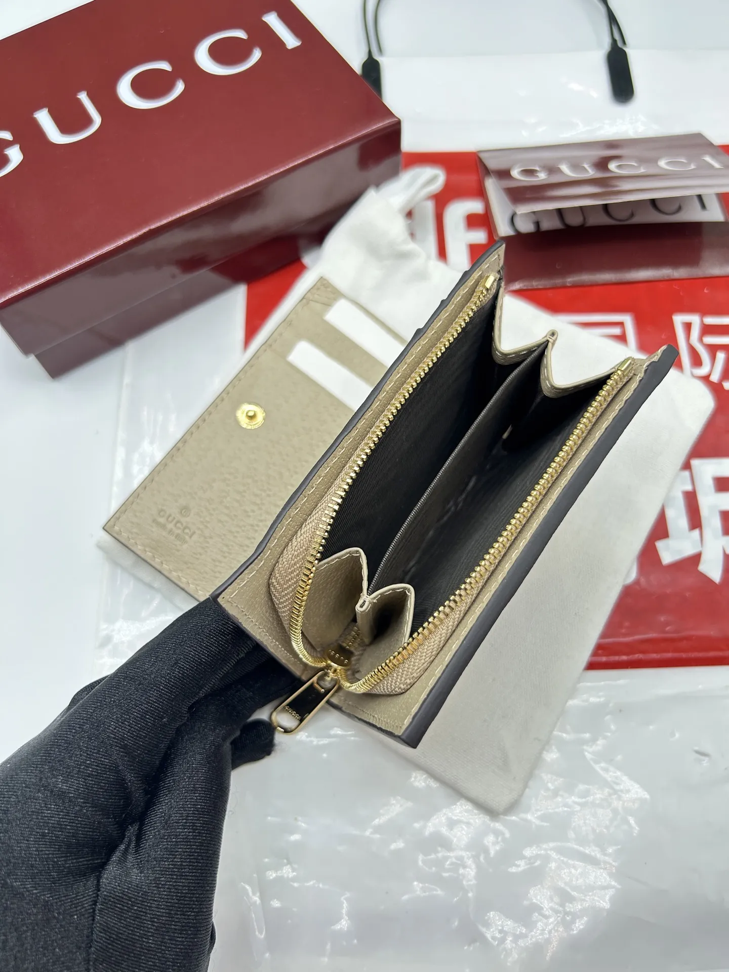 Gucci Ophidia small wallet ?813296 - Image 9