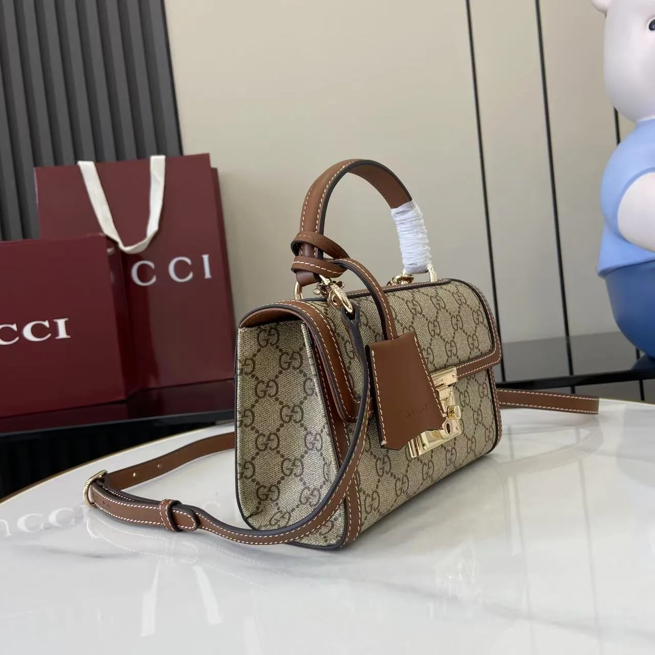 Gucci Padlock small top handle bag 838999 - 图片 3