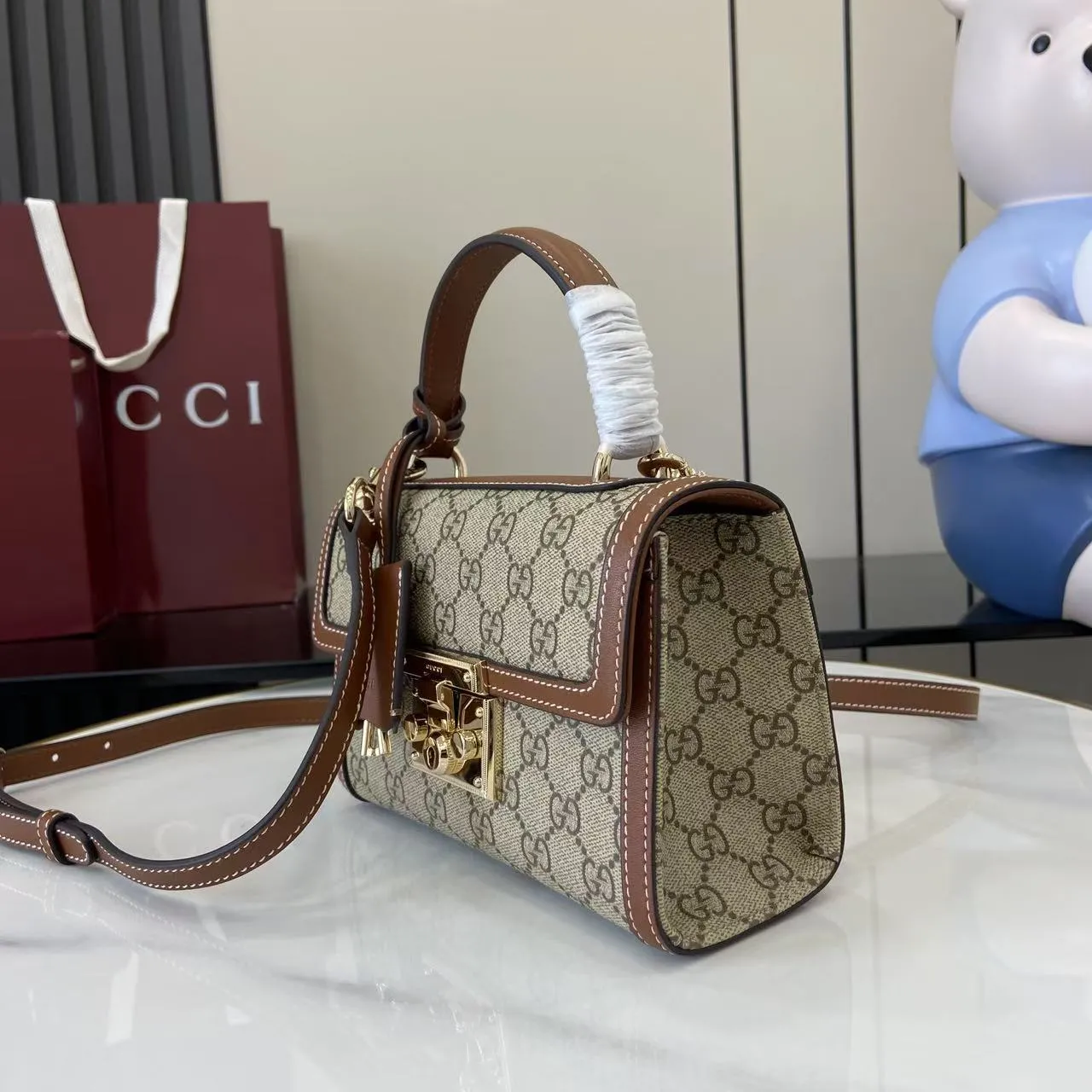 Gucci Padlock small top handle bag 838999 - 图片 7