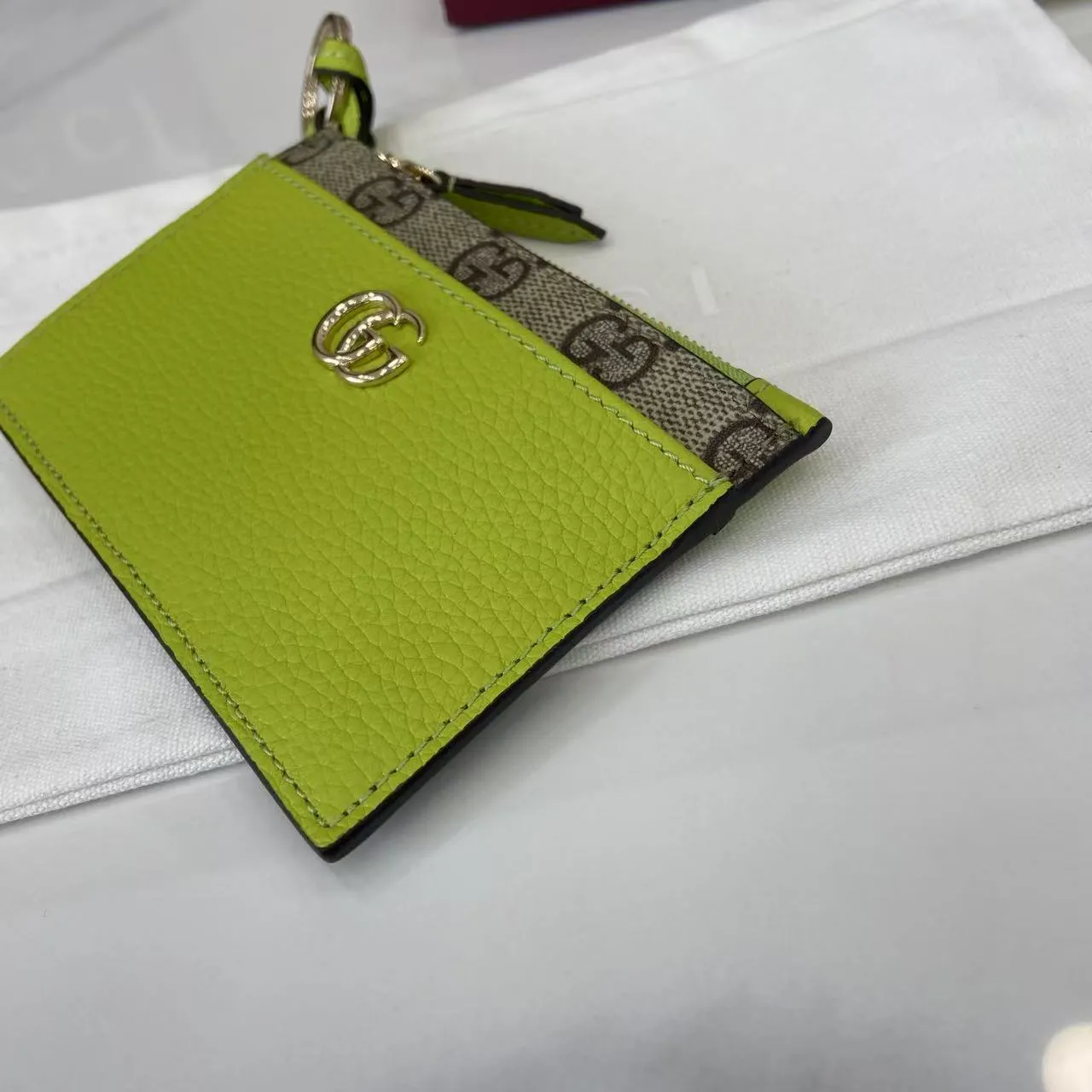 Gucci GG Marmont zip key pouch 837966 - Image 12
